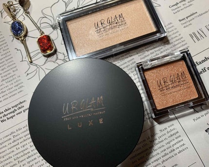 UR GLAM LUXE 4 COLORS FACE POWDER/U R GLAM/ルースパウダーを使ったクチコミ(1枚目)