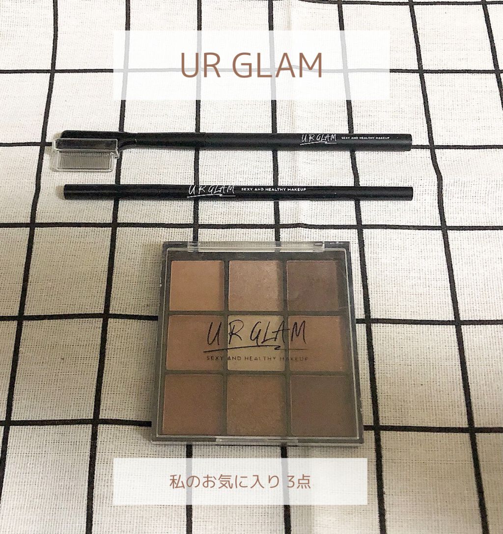 UR GLAM　BLOOMING EYE COLOR PALETTE/U R GLAM/アイシャドウパレットを使ったクチコミ（1枚目）