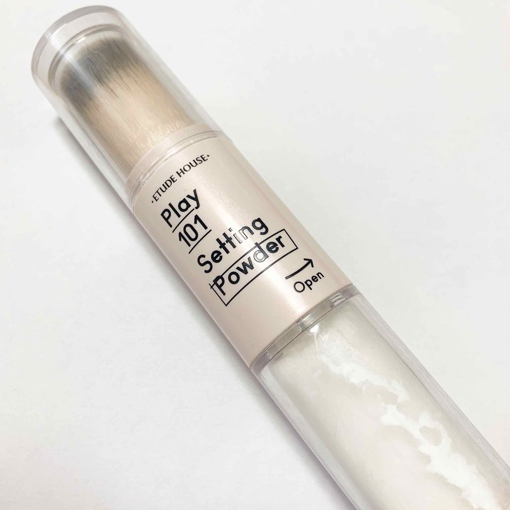 プレイ101セッティングパウダー/ETUDE/ルースパウダーを使ったクチコミ（2枚目）