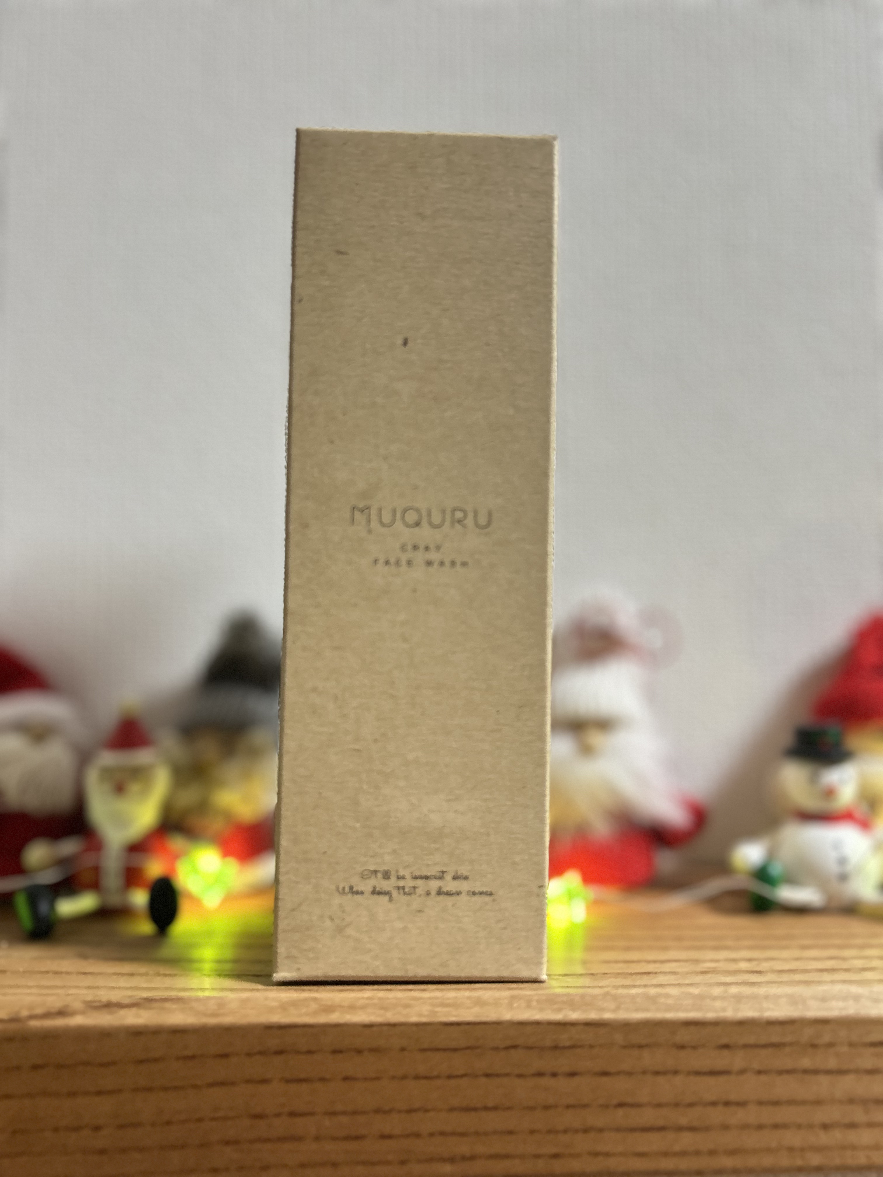 クレイフェイスウォッシュ/MUQURU/洗顔フォームを使ったクチコミ（1枚目）