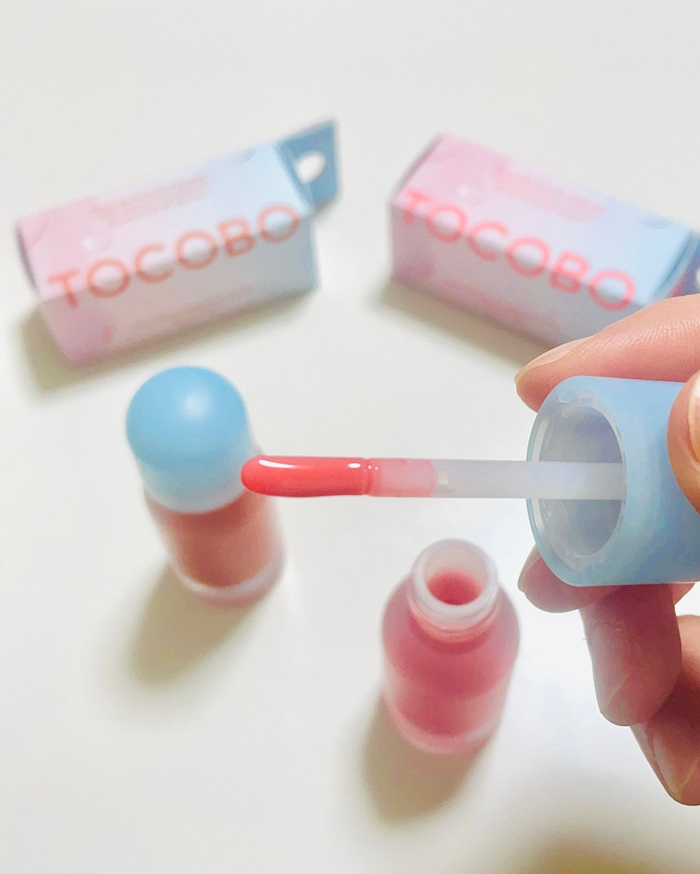 ビタグレーズドリップマスク/TOCOBO/リップマスクを使ったクチコミ(4枚目)