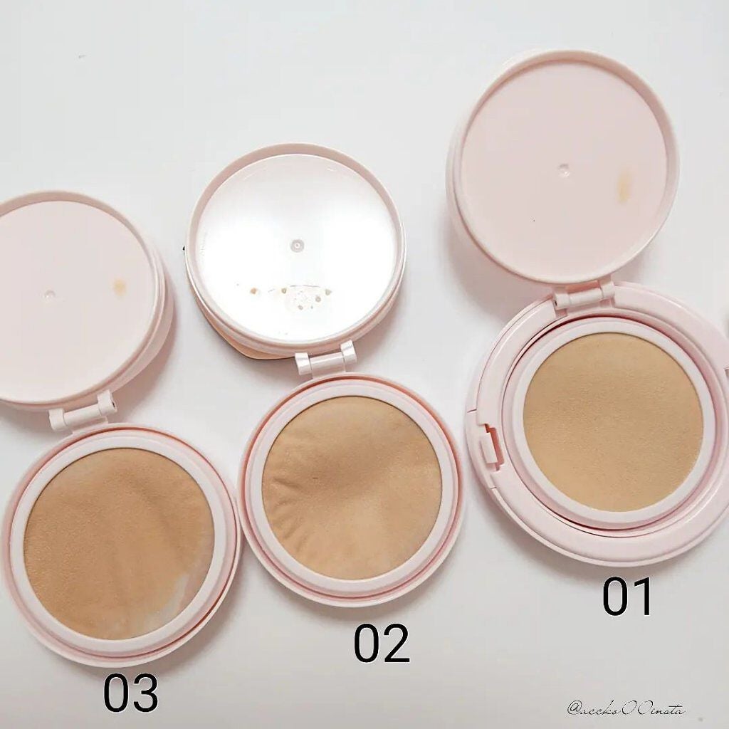 アクアリースキンウェア/ESPRIQUE/クッションファンデーションを使ったクチコミ(3枚目)