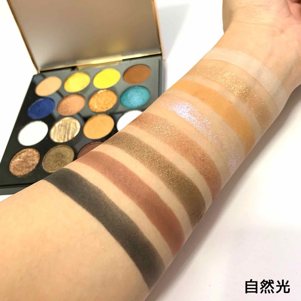 大英博物館 エジプトシリーズ アイシャドウパレット/ZEESEA/アイシャドウパレットを使ったクチコミ(3枚目)