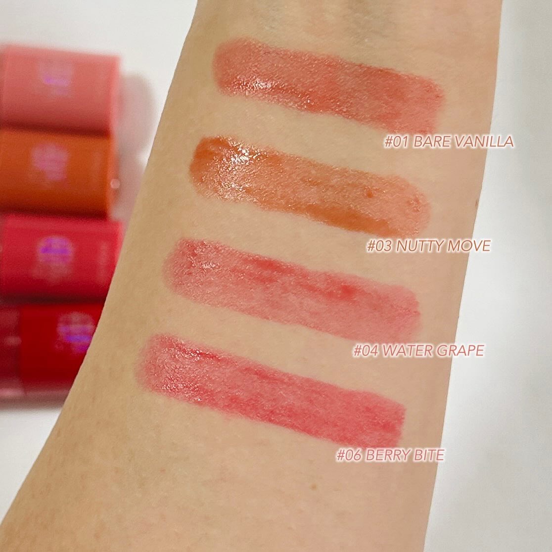 ベアムルティント/rom&nd/リップティントを使ったクチコミ（2枚目）