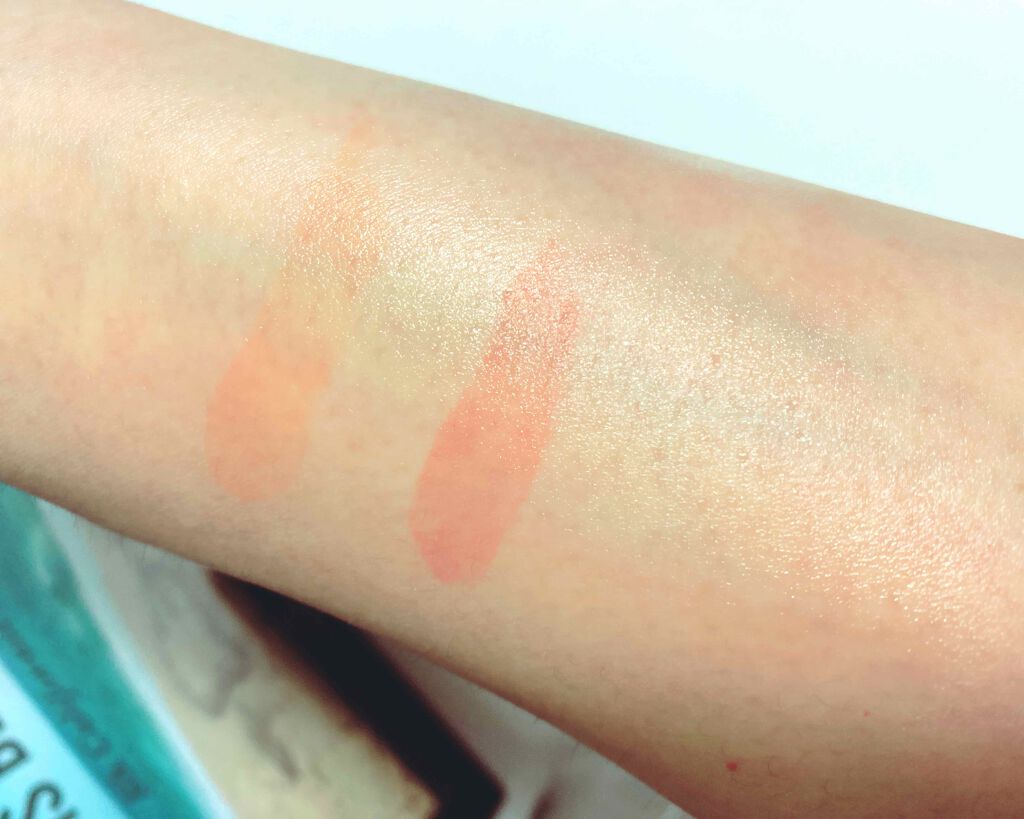 ジューシーラスティングティント/rom&nd/リップティントを使ったクチコミ（3枚目）