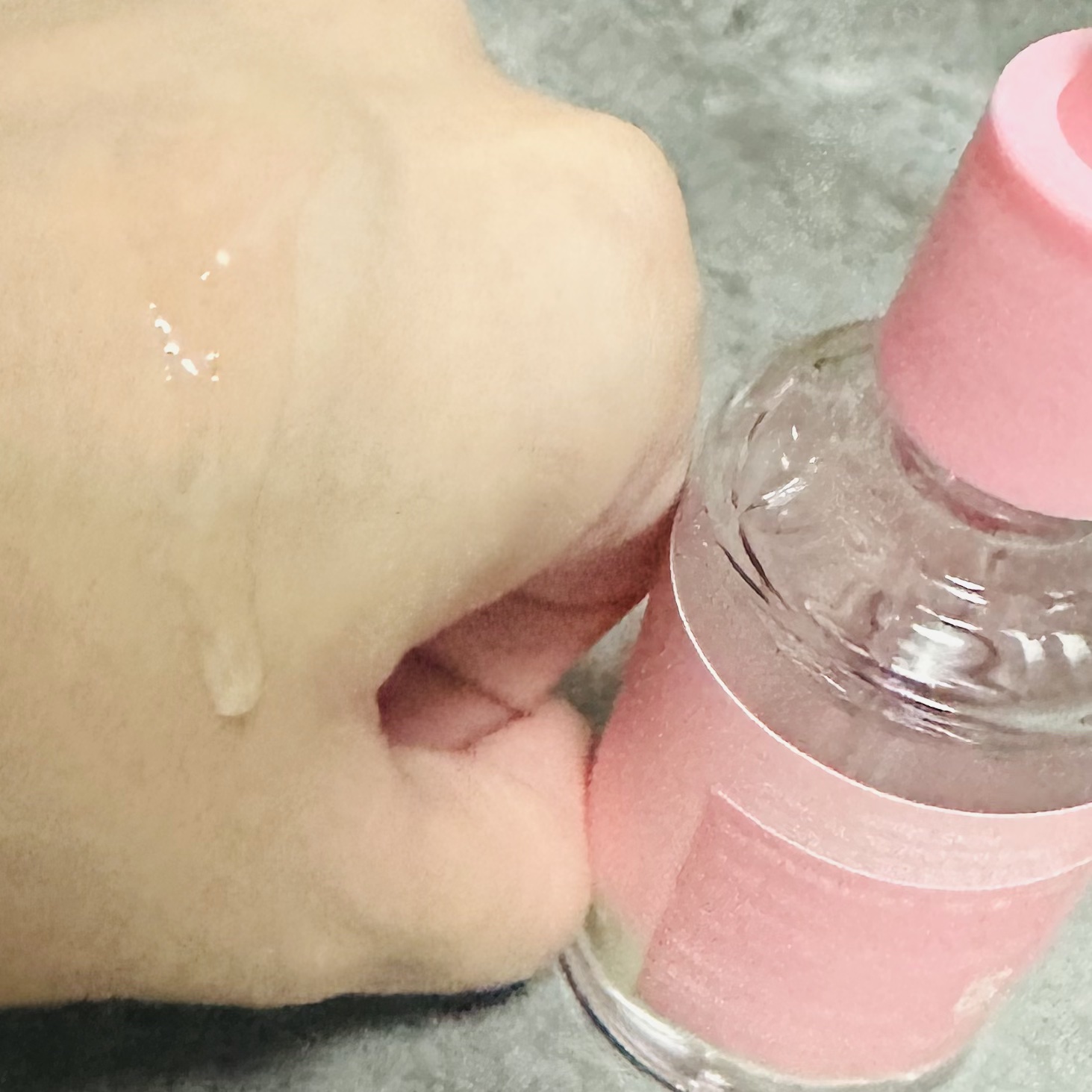 ピンクアロエムチンセラム/APRILSKIN/美容液を使ったクチコミ（3枚目）