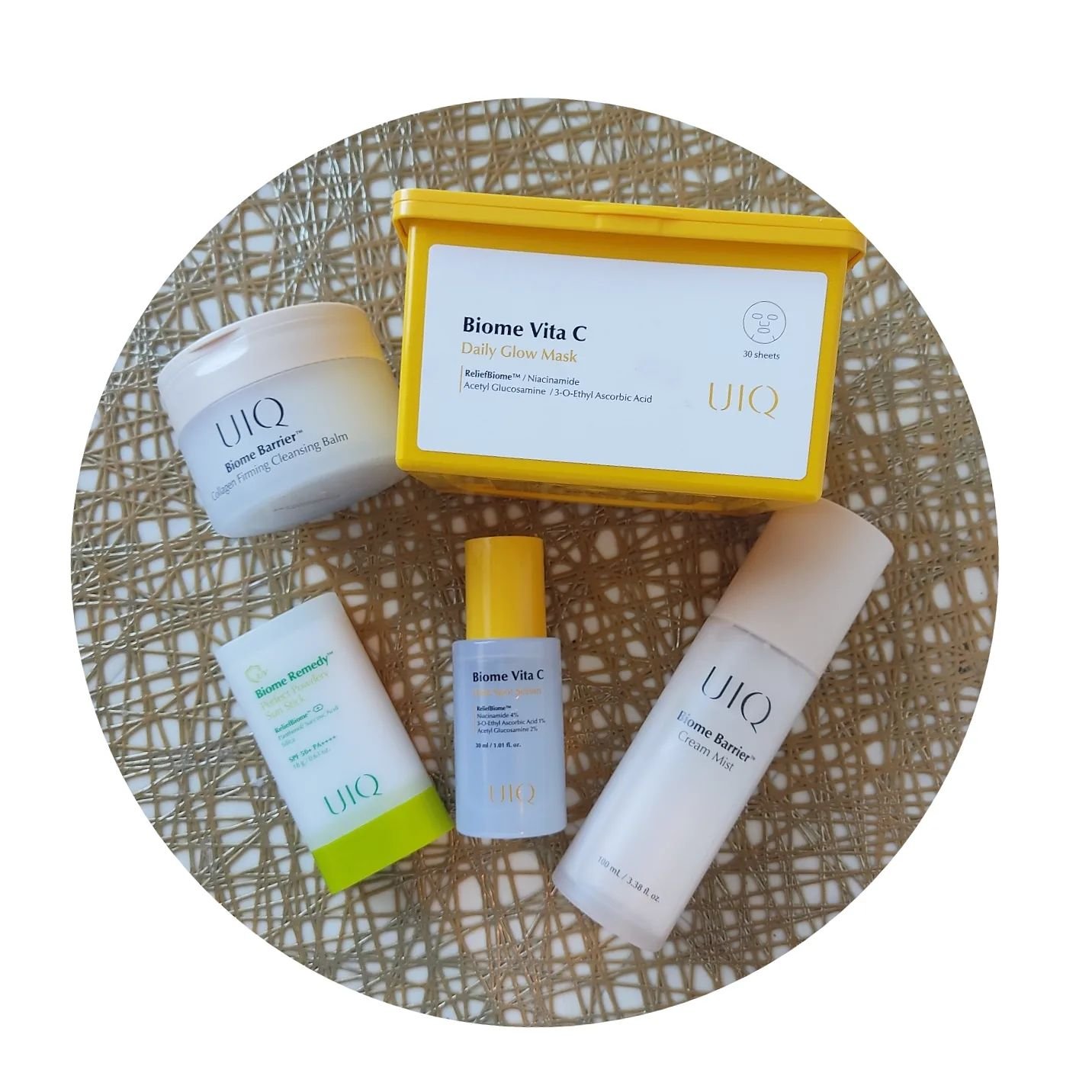 バイオームビタCグローデイリーシートマスク/UIQ/シートマスク・パックを使ったクチコミ（1枚目）