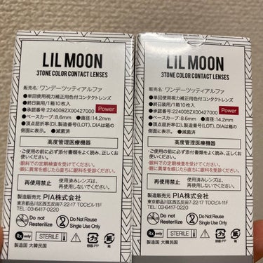 LIL MOON 1day/LIL MOON/ワンデー（１DAY）カラコンを使ったクチコミ（3枚目）