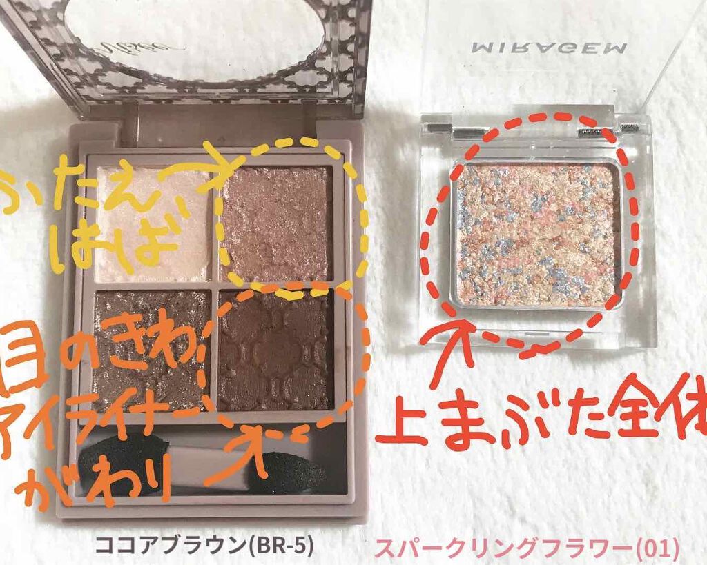 グロッシーリッチ アイズ N/Visée/アイシャドウパレットを使ったクチコミ(4枚目)