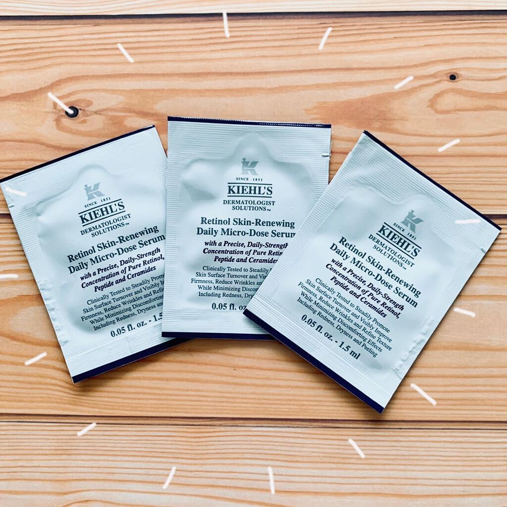 gumi【フォロバします♡】 on LIPS 「KIEHL’Sのレチノールセラムを使ってみた✨✼••┈┈••✼..」(1枚目)