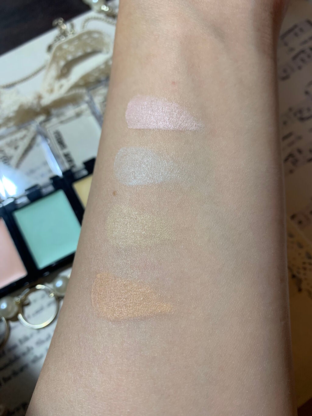 ROYAL PARTY CUSTOM CONCEALER/DAISO/パレットコンシーラーを使ったクチコミ(3枚目)