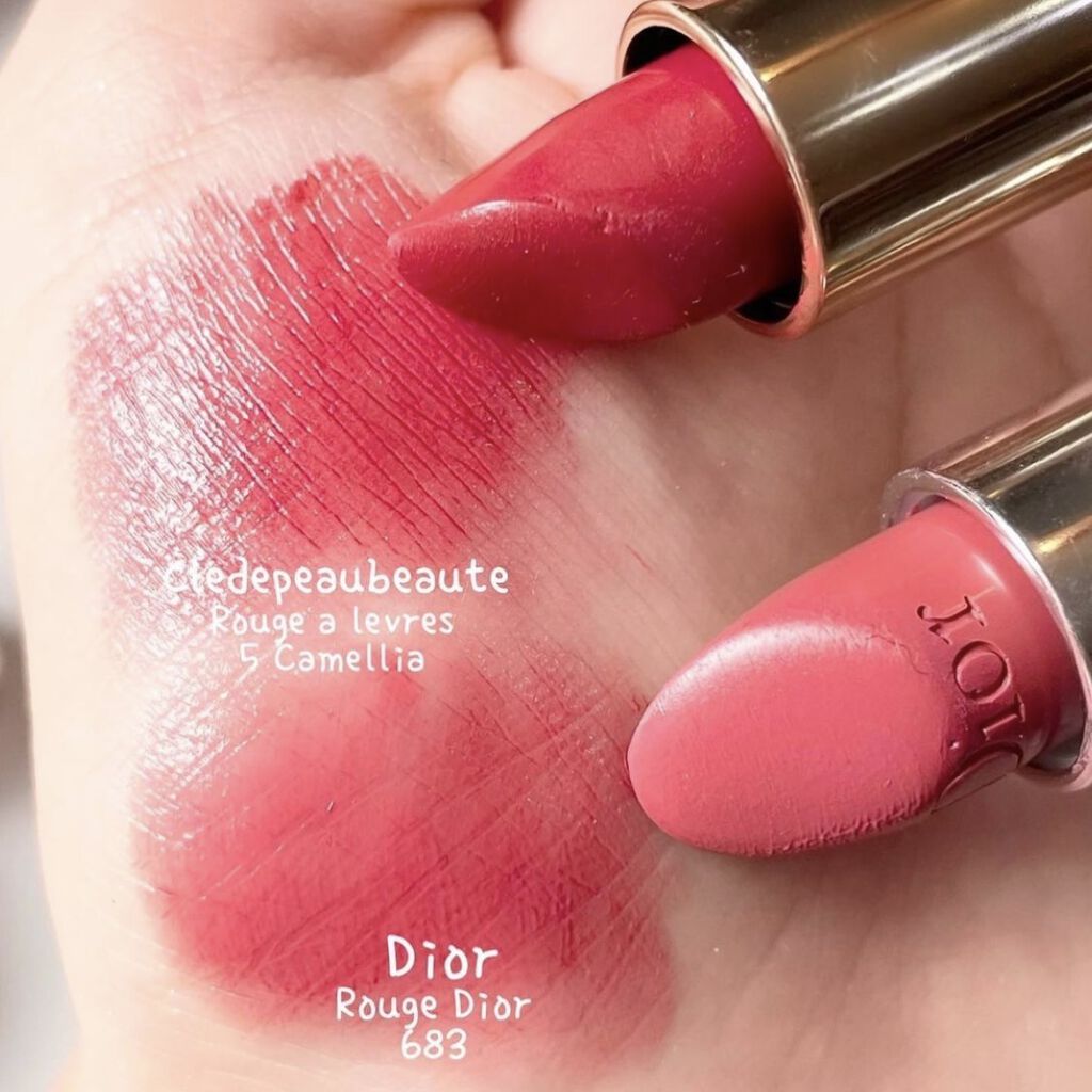 あなたはどっち派？クレ・ド・ポー ボーテ・Diorの口紅を徹底比較