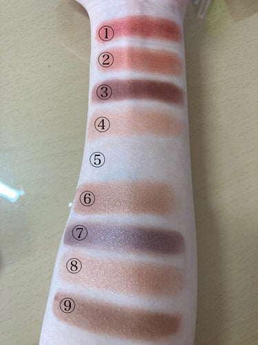 UR GLAM　BLOOMING EYE COLOR PALETTE/U R GLAM/アイシャドウパレットを使ったクチコミ（4枚目）