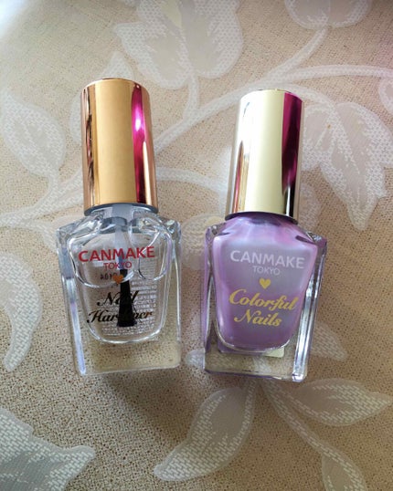 カラフルネイルズ ネイルハードナー/キャンメイク/ネイルトップコートを使ったクチコミ(1枚目)