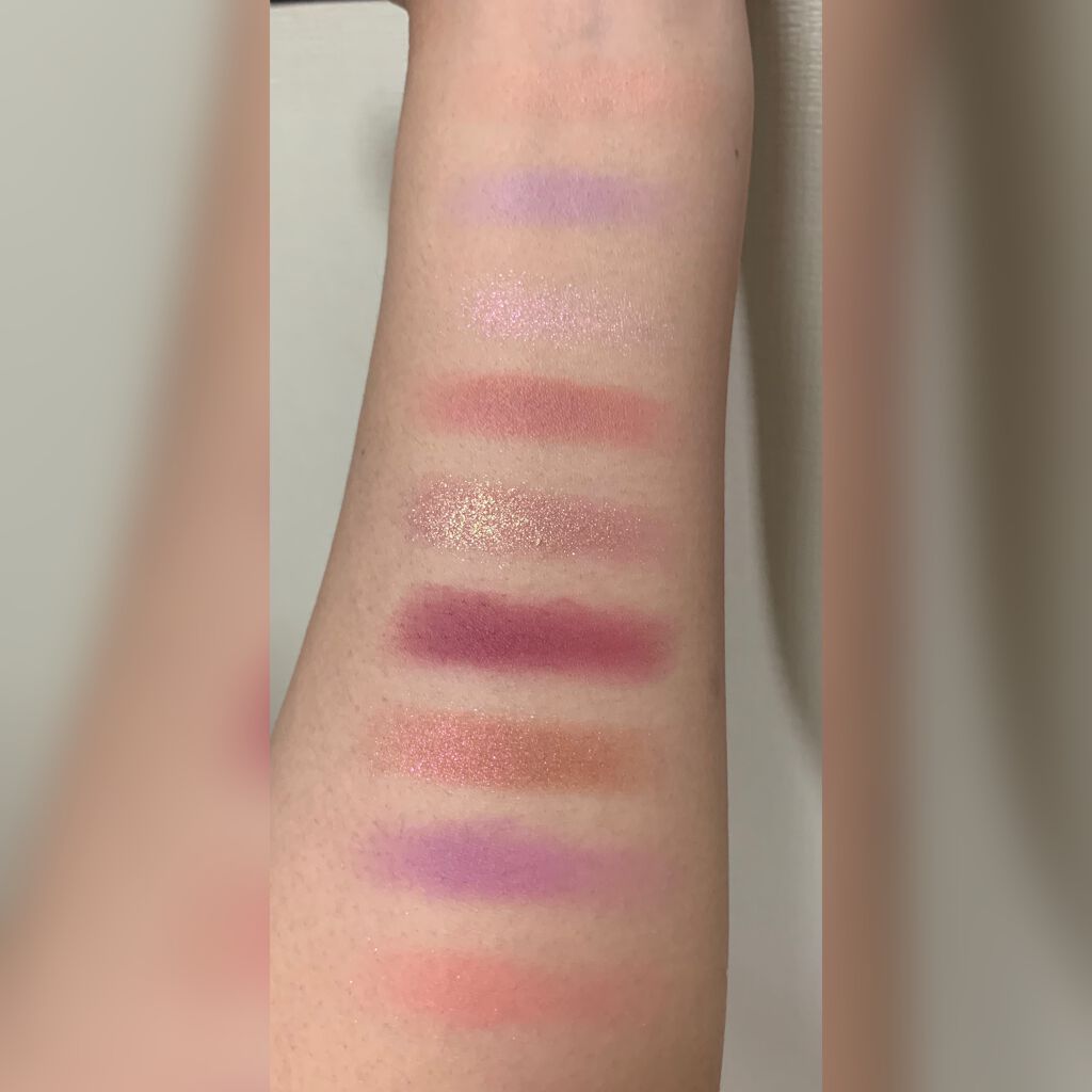 クォーツ 9色アイシャドウパレット(ドリームランドアイシャドウ)/ZEESEA/アイシャドウパレットを使ったクチコミ(3枚目)