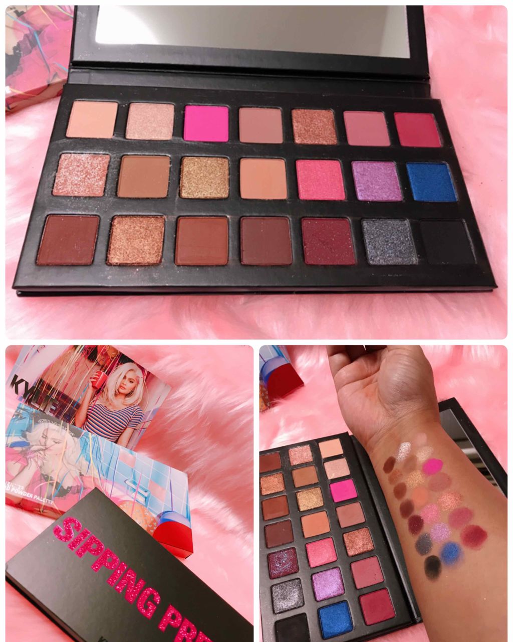 Birthday 2018 Pallet/Kylie Cosmetics/アイシャドウパレットを使ったクチコミ（1枚目）