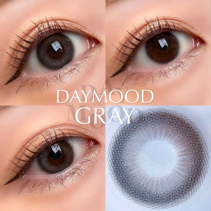 デームードグレーマンスリー (DAYMOOD GRAY monthly)/OLOLA/1ヶ月(1MONTH)カラコンを使ったクチコミ(3枚目)