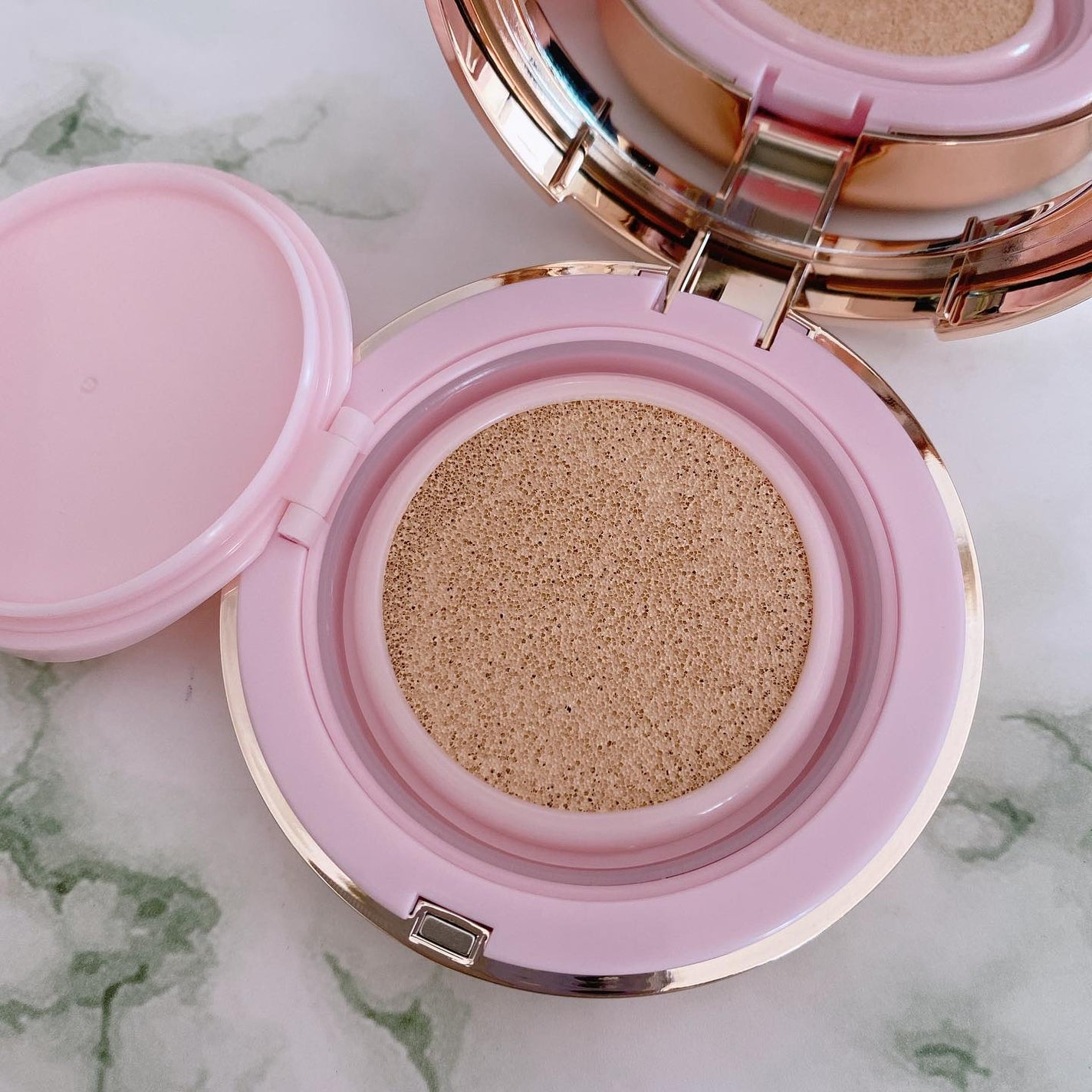 ピンクティーツリーカバーアップグロウクッション/APLIN/クッションファンデーションを使ったクチコミ(3枚目)