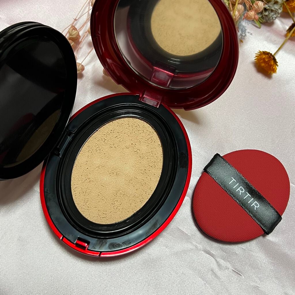 マスク フィット レッド クッション/TIRTIR(ティルティル)/クッションファンデーションを使ったクチコミ(4枚目)