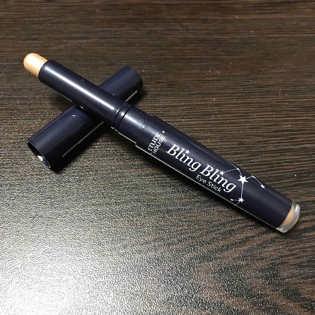 キラキラ アイシャドウ/ETUDE/スティックアイシャドウを使ったクチコミ(1枚目)