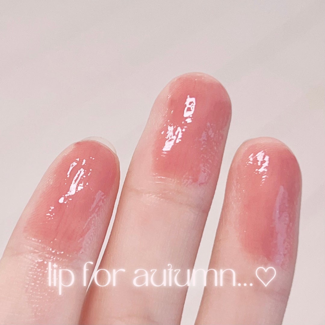 グラスティングメルティングバーム/rom&nd/リップバームを使ったクチコミ(1枚目)