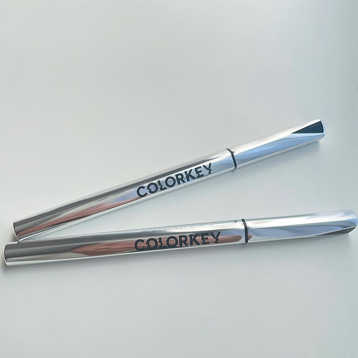 フローティングカラーリキッドアイライナー N02モカブラウン/COLORKEY/リキッドアイライナーを使ったクチコミ（3枚目）