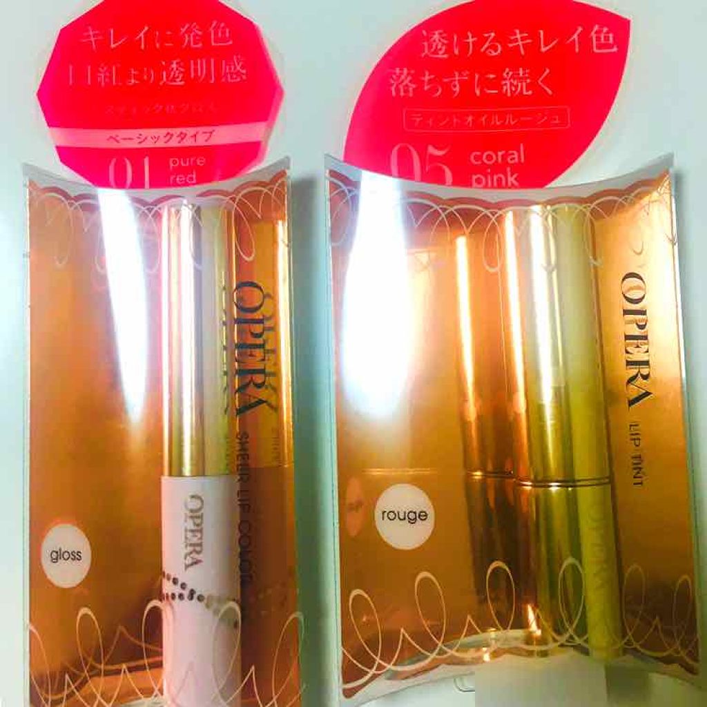 オペラ リップティント N/OPERA/リップティントを使ったクチコミ(1枚目)