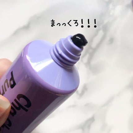 Cha Cha Charcoal Jasmin Mint Toothpaste/chacha/歯磨き粉を使ったクチコミ(2枚目)
