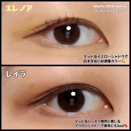 ワンダークリエイション /ブリリアージュ/単色アイシャドウを使ったクチコミ(3枚目)