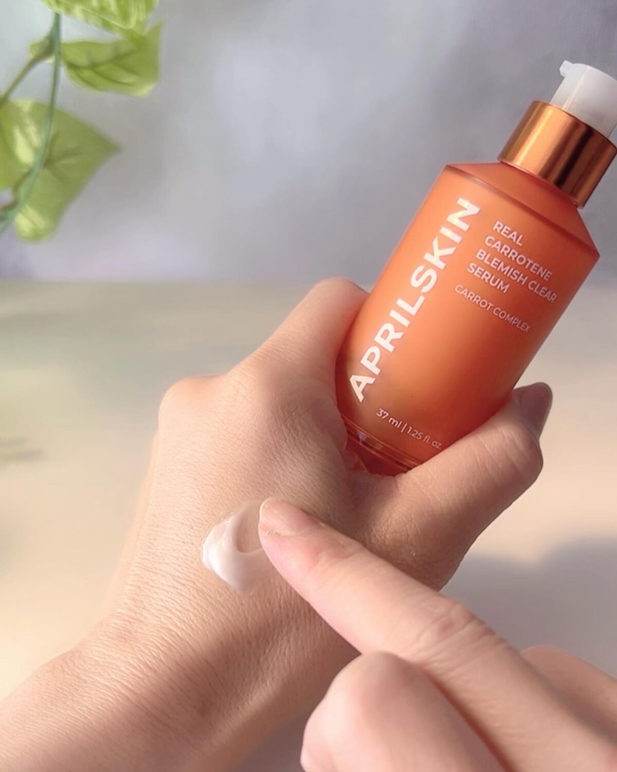 リアルカロテンブレミッシュクリアセラム/APRILSKIN/美容液を使ったクチコミ（3枚目）