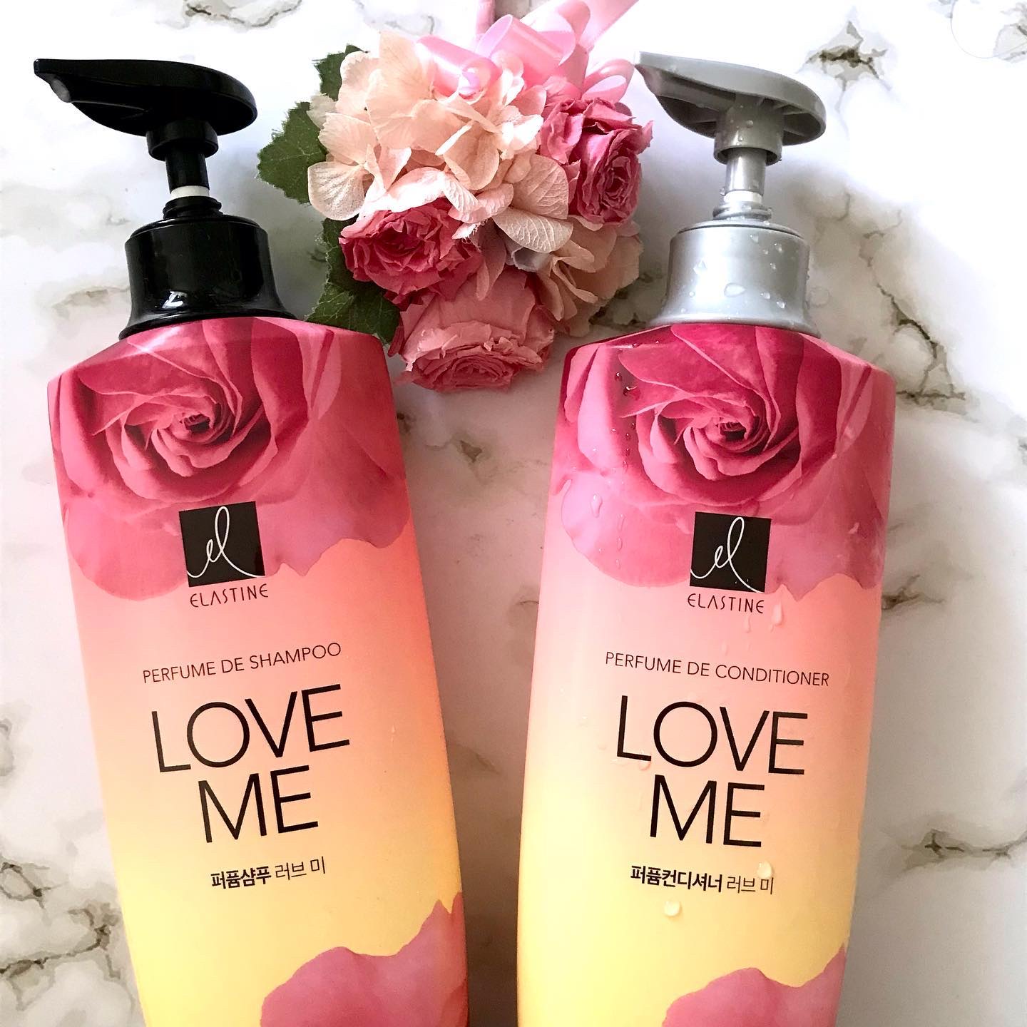 パフュームシャンプー＆コンディショナー/エラスチン/シャンプー・コンディショナーを使ったクチコミ（1枚目）