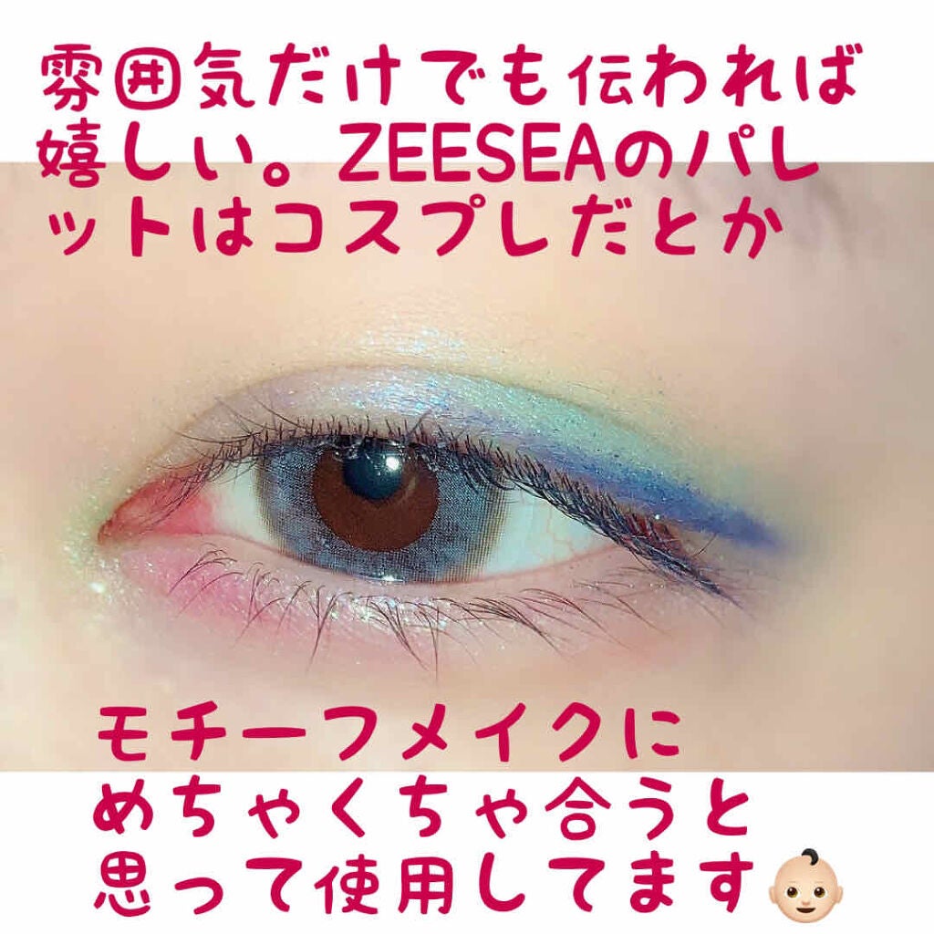 大英博物館 エジプトシリーズ アイシャドウパレット/ZEESEA/アイシャドウパレットを使ったクチコミ(3枚目)
