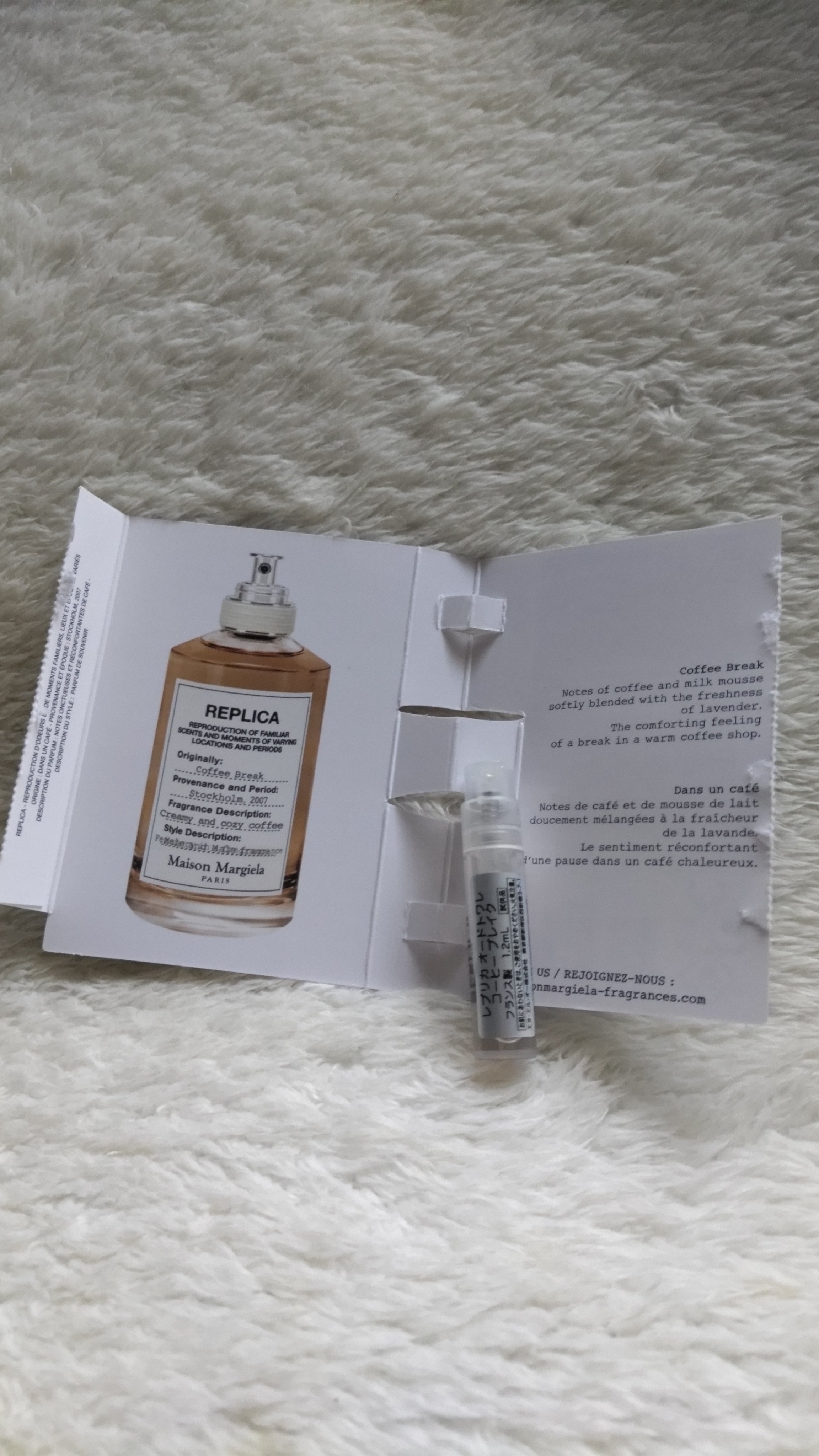 レプリカ オードトワレ コーヒー ブレイク/Maison Margiela Fragrances/香水(レディース)を使ったクチコミ（2枚目）