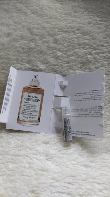 MAISON MARTIN MARGIELA PARFUMS レプリカ オードトワレ コーヒー ブレイクのクチコミ「MAISON MARTIN MARGIELA PARFUMS　レプリカ オードトワレ コーヒー.....」（2枚目）