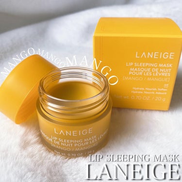 リップスリーピングマスク マンゴー/LANEIGE/リップケア・リップクリームを使ったクチコミ（1枚目）