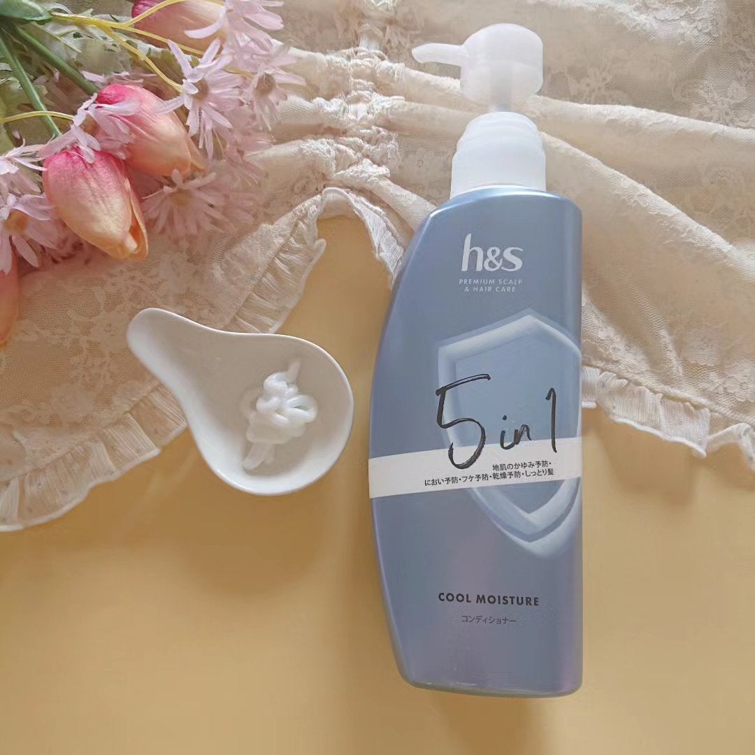 5in1クールモイスチャーシャンプー/コンディショナー/h&s/市販シャンプーを使ったクチコミ(2枚目)