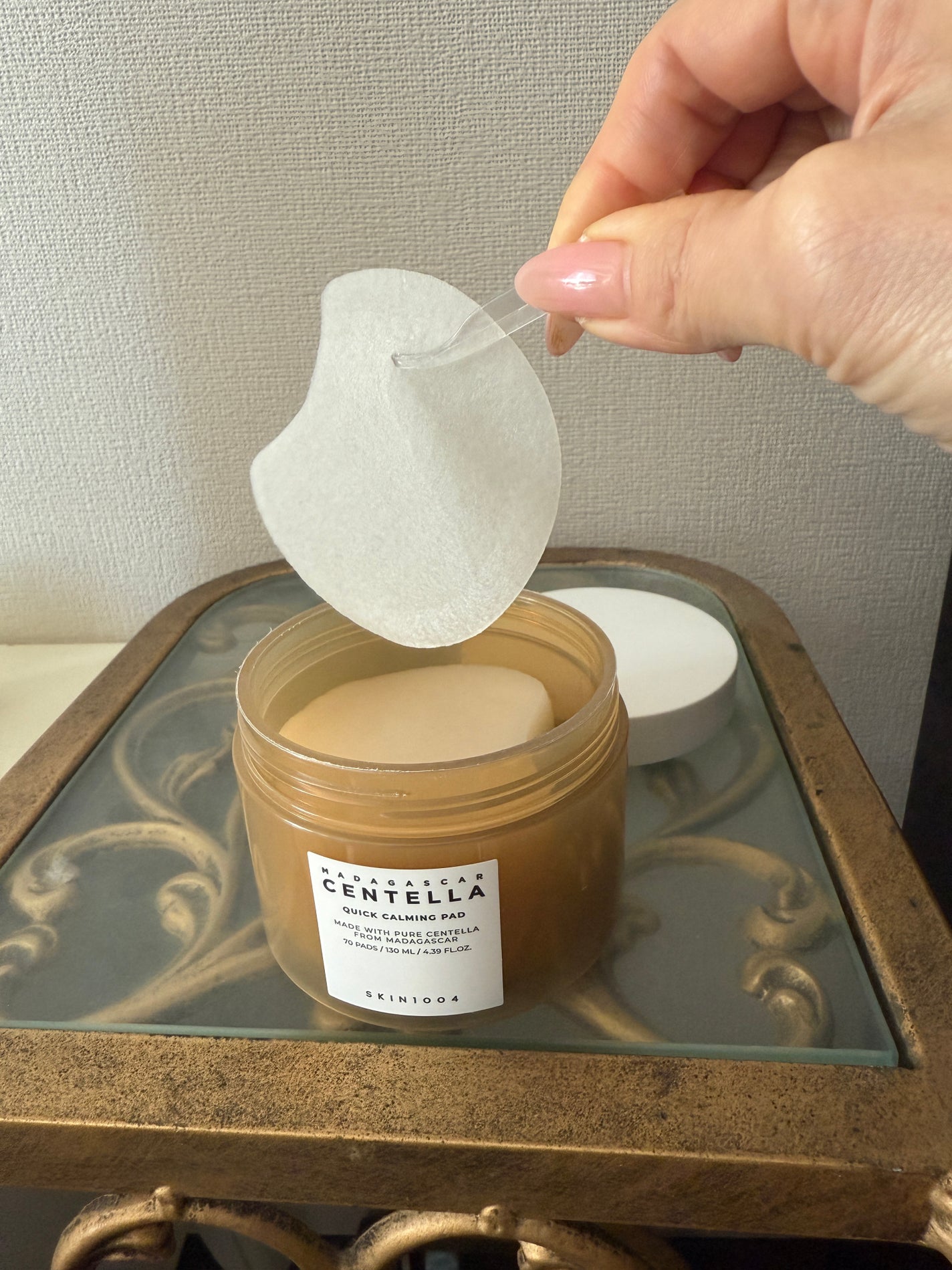 センテラ クイックカーミングパッド/SKIN1004/トナーパッドを使ったクチコミ(3枚目)