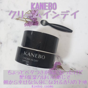 クリーム　イン　デイ/KANEBO/フェイスクリームを使ったクチコミ（1枚目）