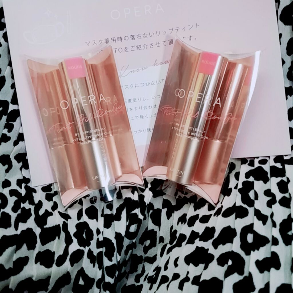オペラ リップティント N/OPERA/リップティントを使ったクチコミ（1枚目）