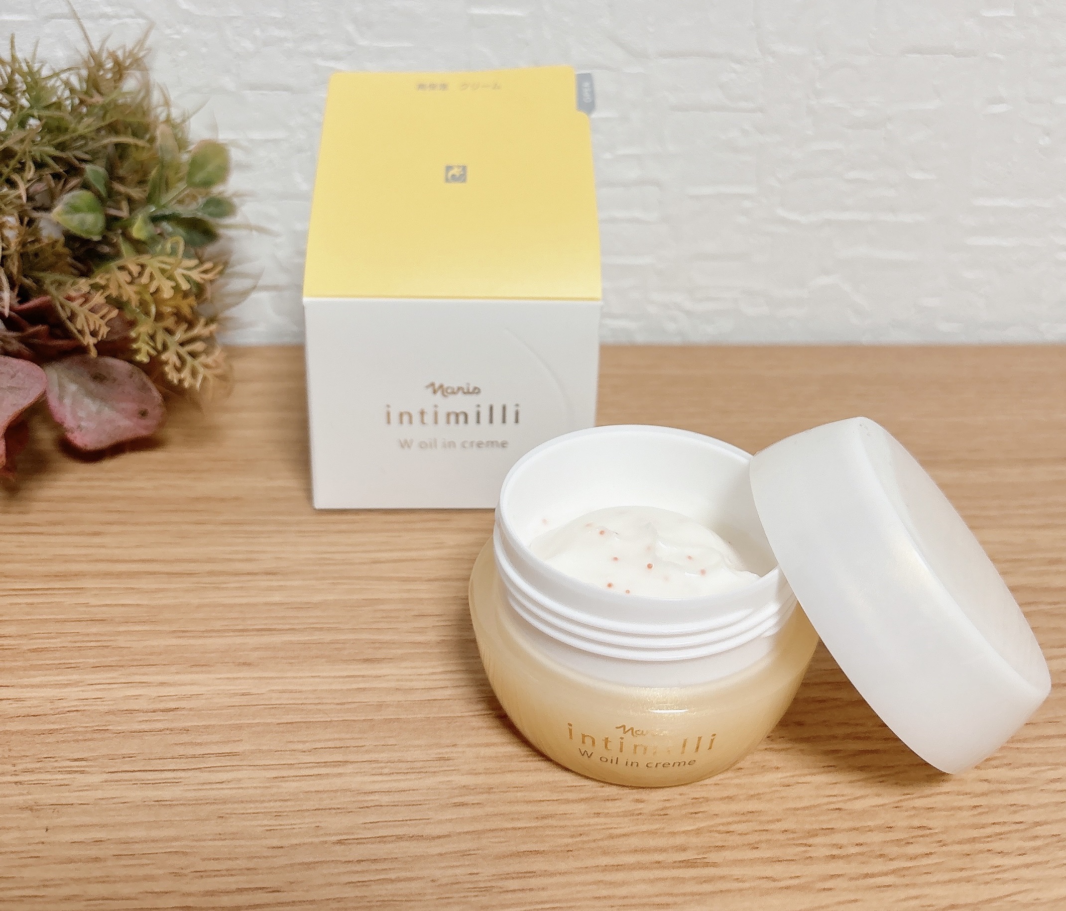 アンティミリ Wオイルイン クリーム/ナリス化粧品/フェイスクリームを使ったクチコミ（1枚目）