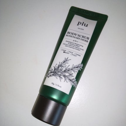 plu オリジナルボディスクラブ ローズマリーハーブのクチコミ「韓国で人気
♡♡♡
ボディスクラブ 
plu
オリジナルボディスクラブ 
ローズマリーハーブ.....」(3枚目)