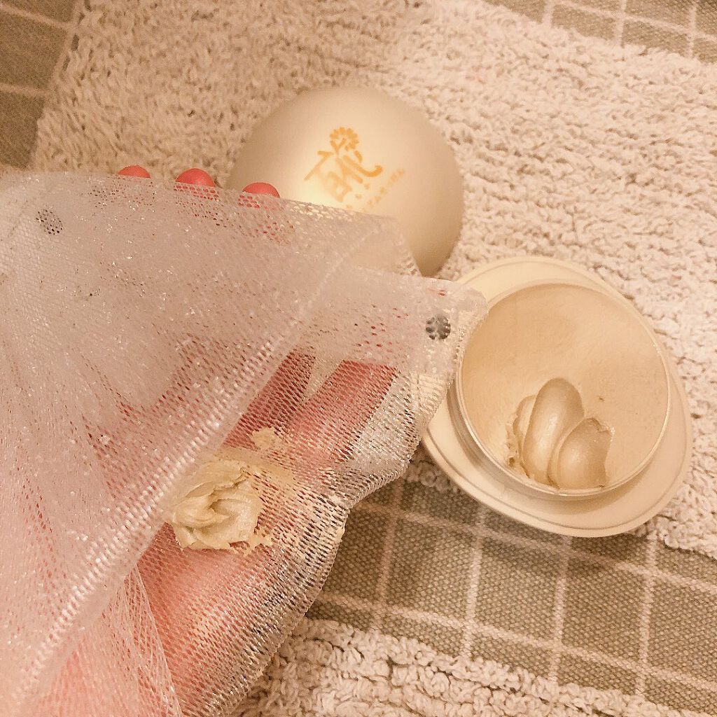 百花プレミアムせっけん/長寿の里/洗顔フォームを使ったクチコミ（3枚目）