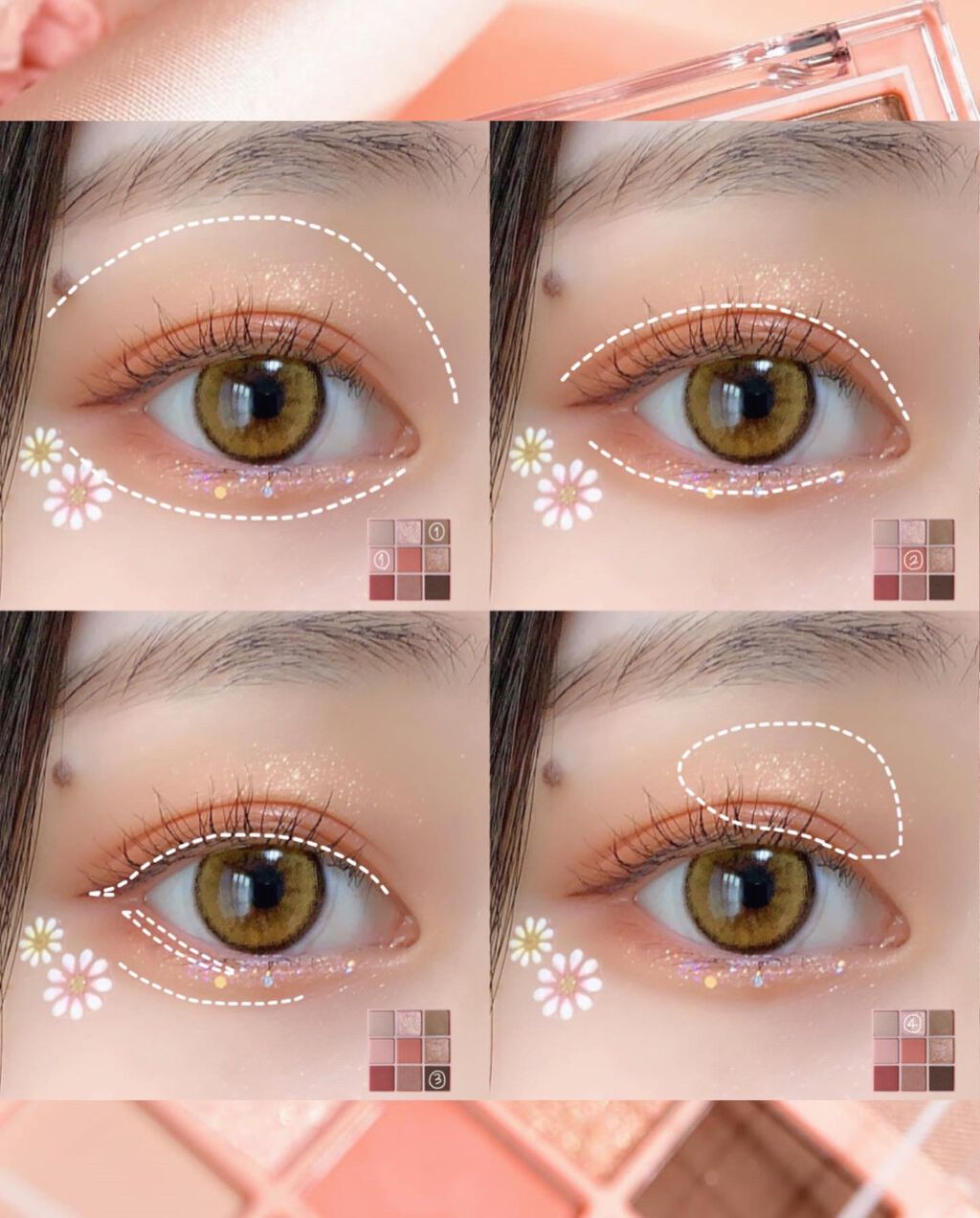 ワンピックアイシャドウパレット/APLIN/アイシャドウパレットを使ったクチコミ（2枚目）