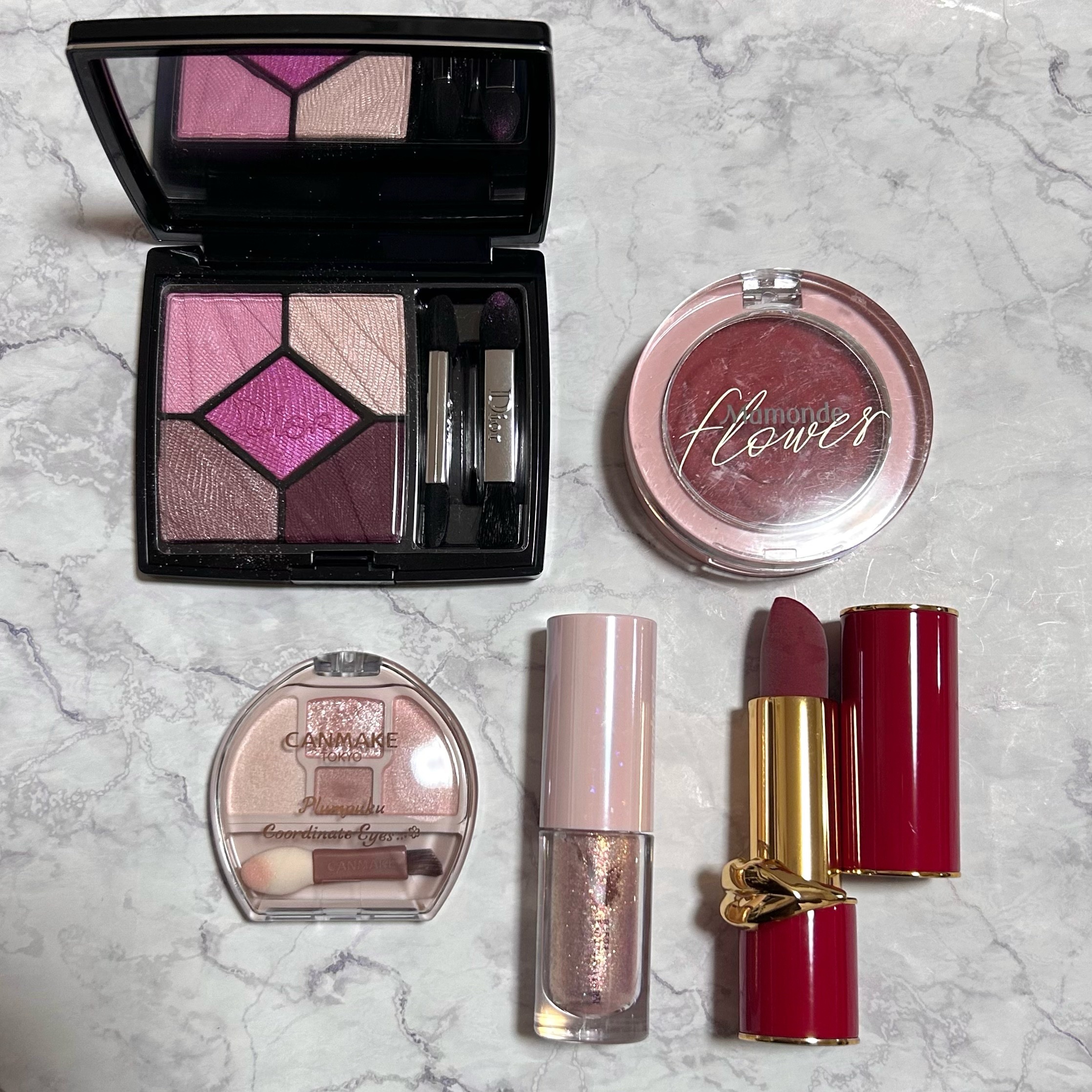 シュガー トゥインクル リキッド シャドウ/PERIPERA/リキッドアイシャドウを使ったクチコミ（3枚目）