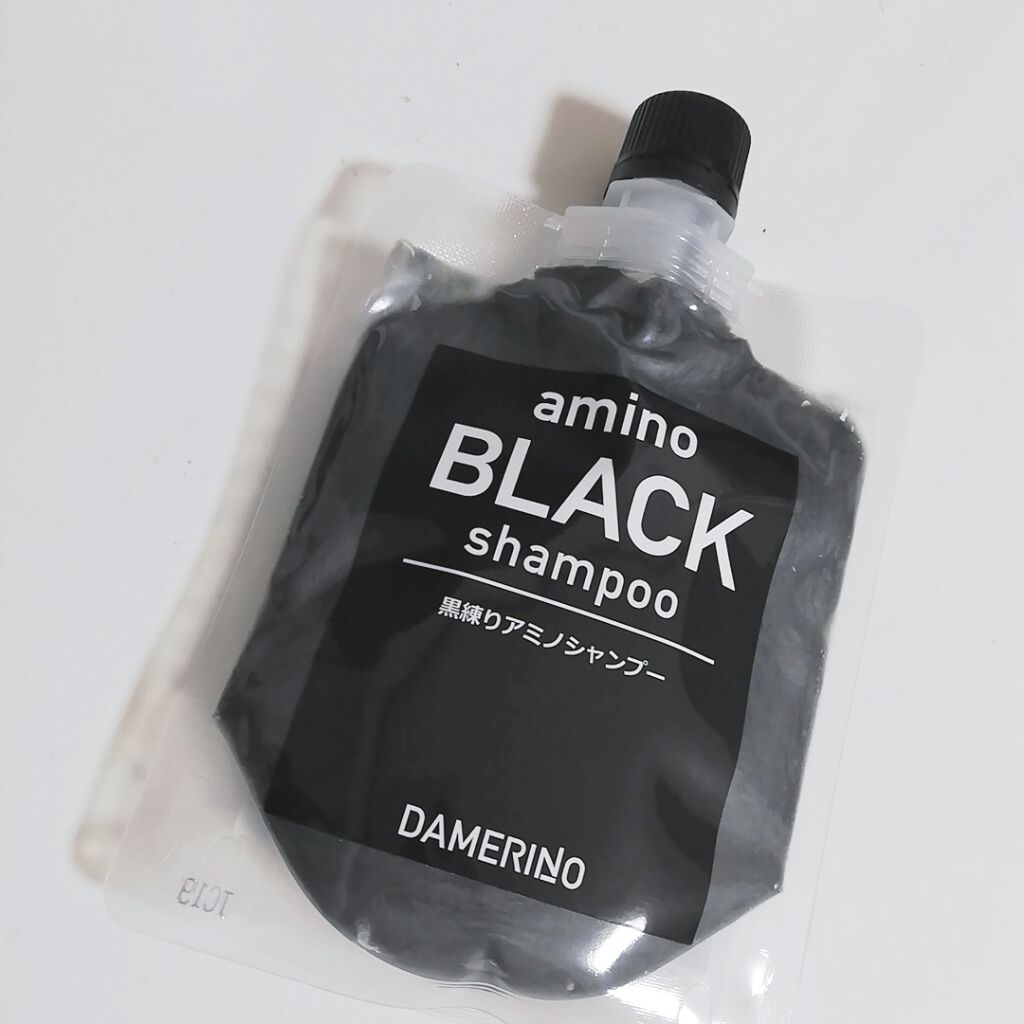 アミノブラックシャンプー/ダメリーノ/市販シャンプーを使ったクチコミ(1枚目)