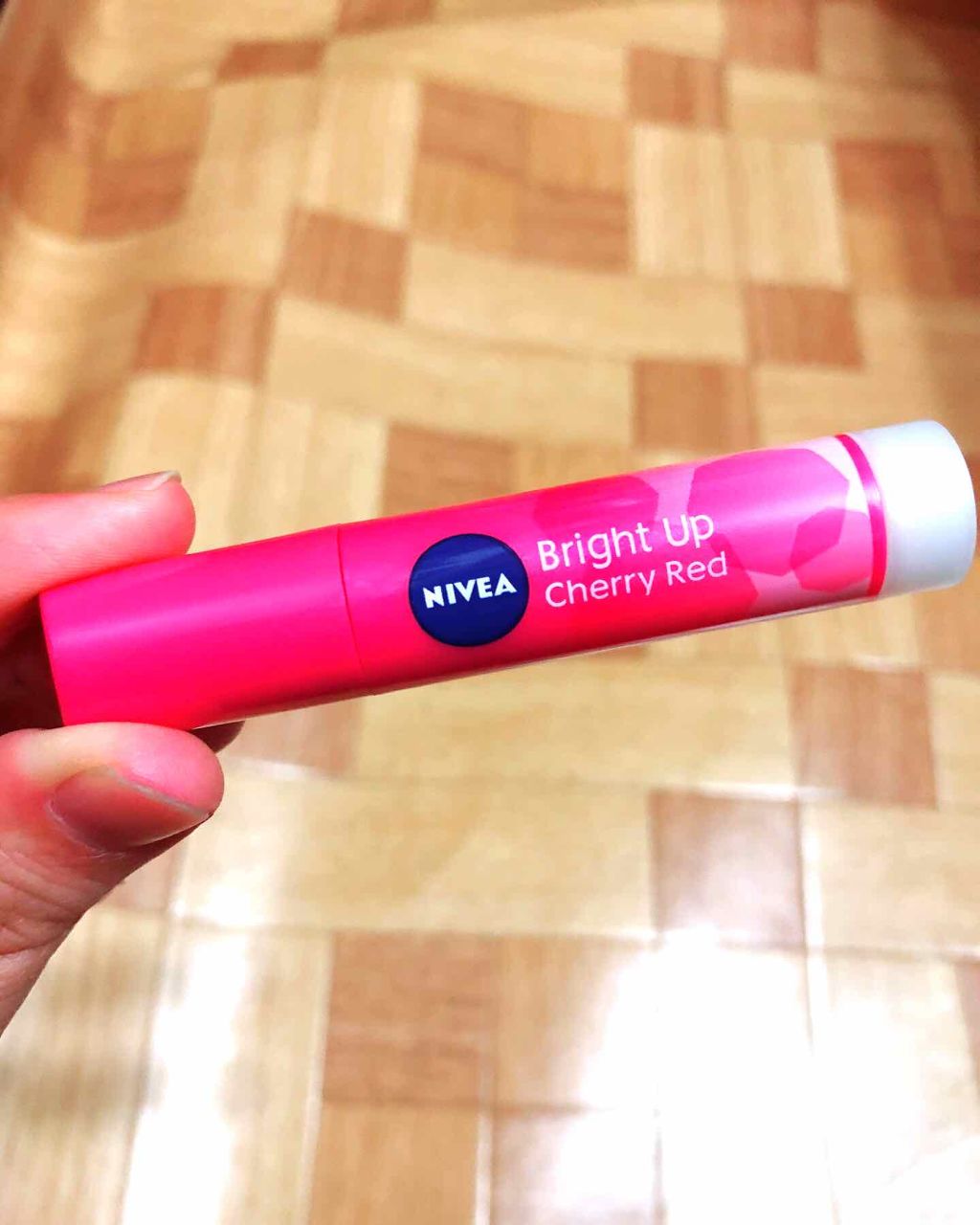 モイストピュアカラーリップ/ニベア/リップクリームを使ったクチコミ（1枚目）