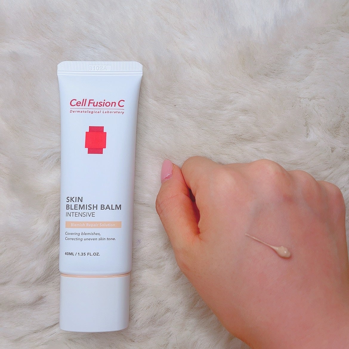 スキンブレミッシュバーム/Cell Fusion C(セルフュージョンシー)/化粧下地を使ったクチコミ(2枚目)