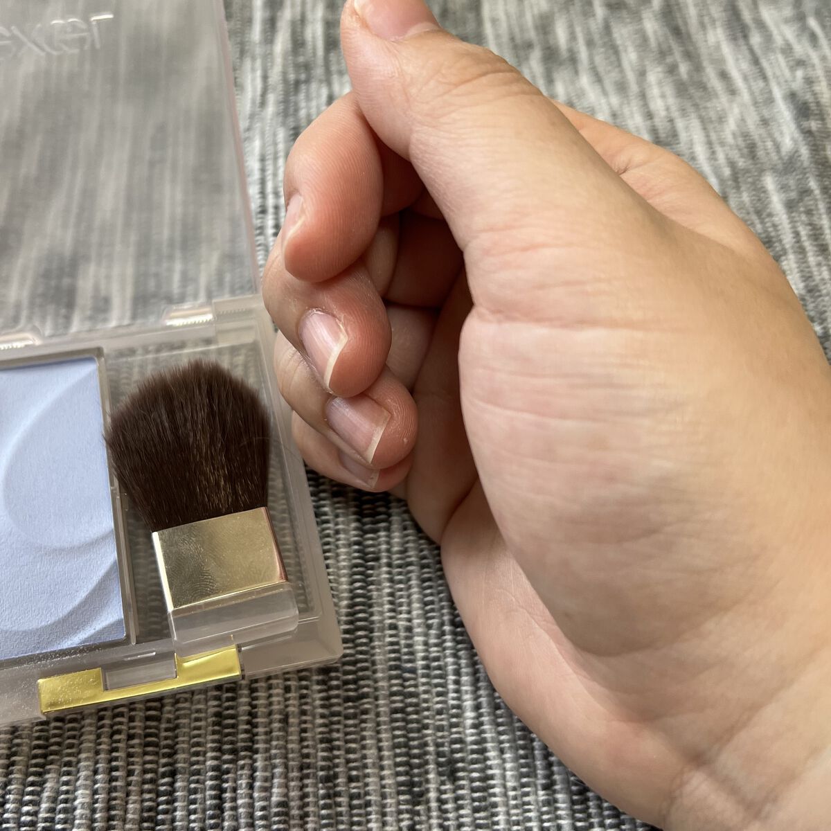 シームレストーン ブラッシュ/excel/パウダーチークを使ったクチコミ（2枚目）