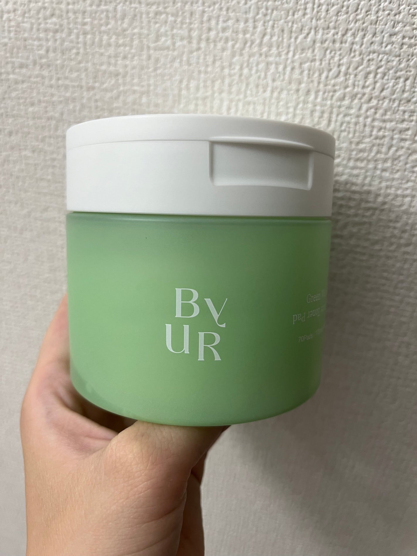 スージンググリーン トナーパッド/ByUR/トナーパッドを使ったクチコミ(1枚目)