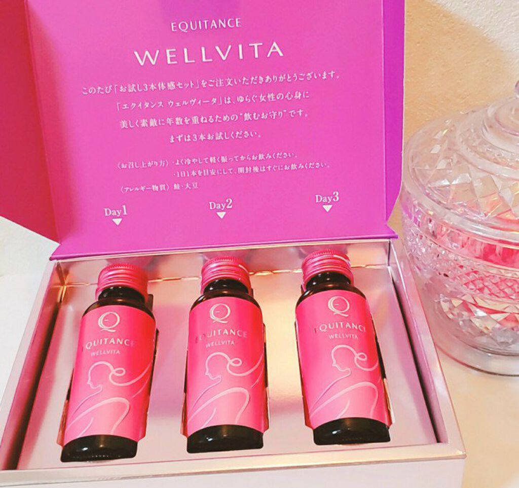 ウェルヴィータ/エクイタンス/美容ドリンクを使ったクチコミ(1枚目)